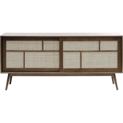 Håum - Haninge 180 cm - Brun - Oak veneer - Sideboard Håum - Haninge 180 cm - Brun - Oak veneer - Sideboard