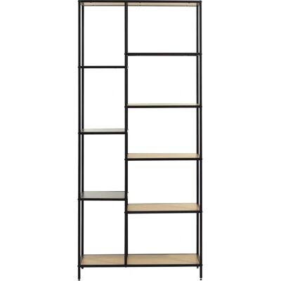 Regał Homeroom Atlanta H180cm Brązowy - Regał Regał Homeroom Atlanta H180cm Brązowy - Regał