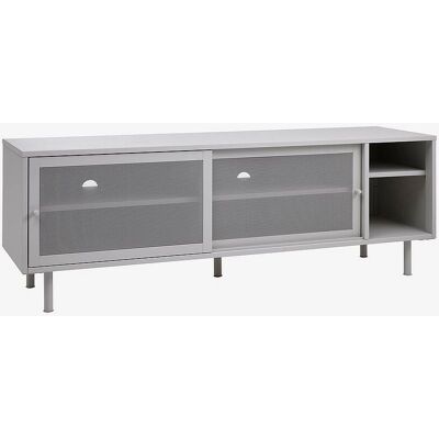 Håum TV-bänk - 160cm - Grå - Industriell Stil - TV- & Mediamöbler Håum TV-bänk - 160cm - Grå - Industriell Stil - TV- & Mediamöbler