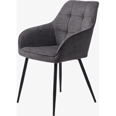 Håum Borgholm Mörkgrå Fåtölj - Modern Minimalistisk Stil Håum Borgholm Mörkgrå Fåtölj - Modern Minimalistisk Stil