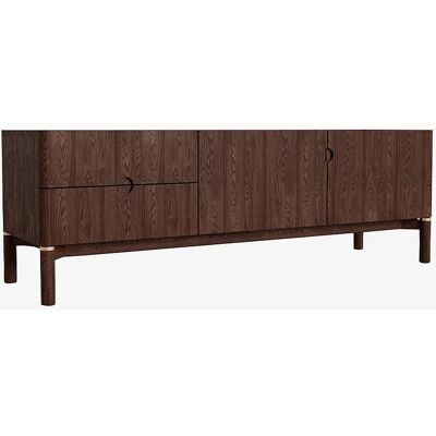 Håum Torsby Brun - TV Lowboard - Medielagring - Modern Minimalistisk Design - 160cm Håum Torsby Brun - TV Lowboard - Medielagring - Modern Minimalistisk Design - 160cm