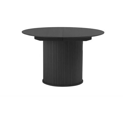 Nordique Design Nola - Runt Utbyggbart Matbord - Ek Nordique Design Nola - Runt Utbyggbart Matbord - Ek