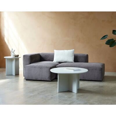 Runt träsoffbord Jura - FSC MDF, 80cm diameter, 45cm höjd Runt träsoffbord Jura - FSC MDF, 80cm diameter, 45cm höjd