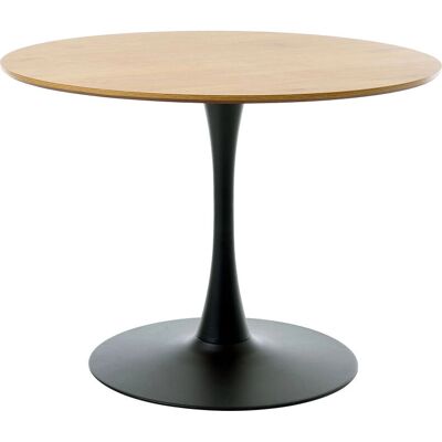 SoffaDirekt Cilla matbord - Modern rund melamin svart SoffaDirekt Cilla matbord - Modern rund melamin svart