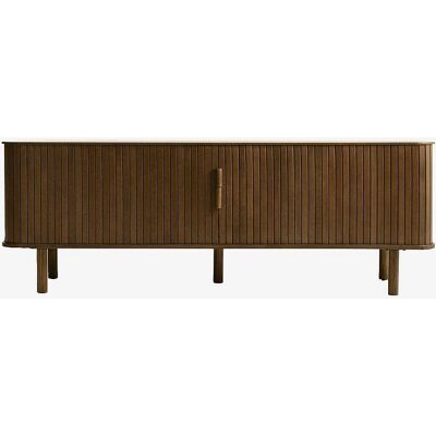 Mærke Ukendt Callan L160cm Skydedør træ TV-møbel Mærke Ukendt Callan L160cm Skydedør træ TV-møbel