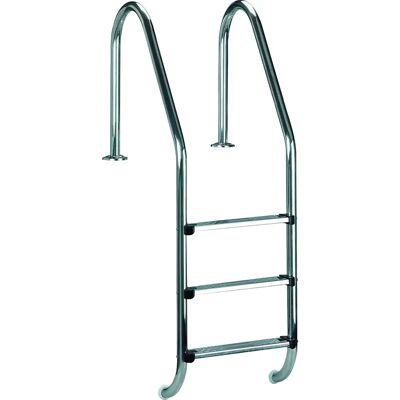Dancover Graue 4-Stufen Edelstahl Poolleiter - Poolleiter Dancover Graue 4-Stufen Edelstahl Poolleiter - Poolleiter