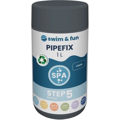 Swim & Fun - Spa PipeFix - 1 L - Tuyaux - Nettoyant tuyaux - Publicité Swim & Fun - Spa PipeFix - 1 L - Tuyaux - Nettoyant tuyaux - Publicité