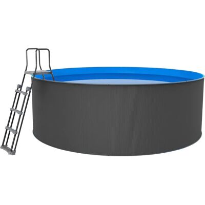 Swim & Fun Santorini XL Pool Grau - Pool Swim & Fun Santorini XL Pool Grau - Pool