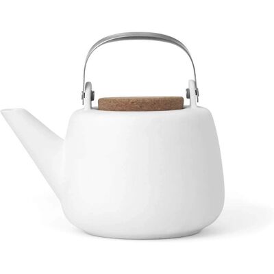 Viva Scandinavia Nicola Théière Blanche - Teapot - Publicité Viva Scandinavia Nicola Théière Blanche - Teapot - Publicité