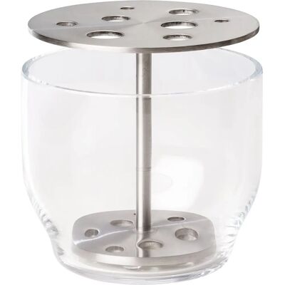 Fritz Hansen Ikebana Vase Small - Rustfritt Stål & Glass Fritz Hansen Ikebana Vase Small - Rustfritt Stål & Glass