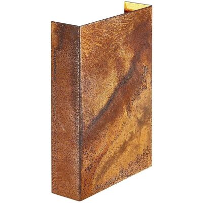 Nordlux Fold Corten Innen/Außen Wandlampe - Wandleuchte Nordlux Fold Corten Innen/Außen Wandlampe - Wandleuchte
