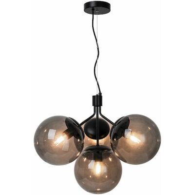 Nordlux Ivona 4-Spot Deckenleuchte - Innenbereich - Glas - Schwarz (Ø 20cm) Nordlux Ivona 4-Spot Deckenleuchte - Innenbereich - Glas - Schwarz (Ø 20cm)
