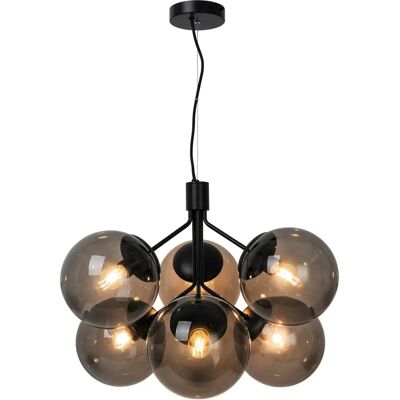 Nordlux Ivona 6-licht Hanglamp - Modern Glazen Chandelier Nordlux Ivona 6-licht Hanglamp - Modern Glazen Chandelier