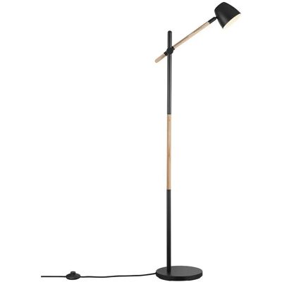 Nordlux Theo Schwarze Stehleuchte - Verstellbare Skandinavische Beleuchtung Nordlux Theo Schwarze Stehleuchte - Verstellbare Skandinavische Beleuchtung