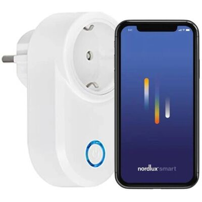 Nordlux Smart Plug Weiß - Intelligente Steckdose Nordlux Smart Plug Weiß - Intelligente Steckdose