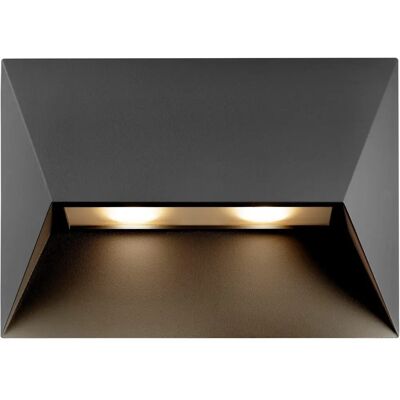 Nordlux Pontio 27 Kompakt 50W Czarna Lampa Ścienna - Lampa Ścienna Nordlux Pontio 27 Kompakt 50W Czarna Lampa Ścienna - Lampa Ścienna