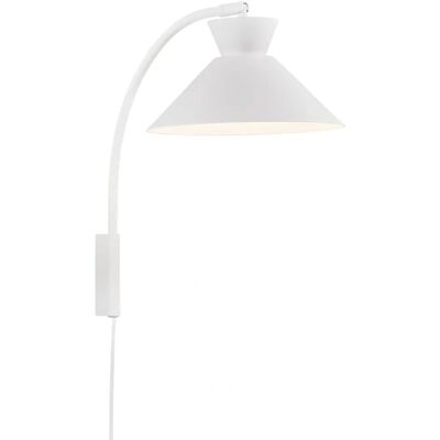Nordlux Dial Væglampe Hvid - Skandinavisk Minimalistisk Design Nordlux Dial Væglampe Hvid - Skandinavisk Minimalistisk Design