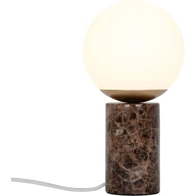 Nordlux Lilly Marmor Bordlampe Brun - Bordlampe Nordlux Lilly Marmor Bordlampe Brun - Bordlampe