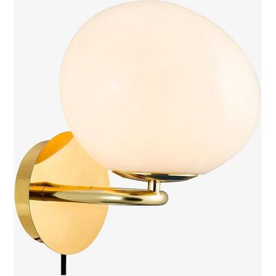 Maria Berntsen Brass Wall Lamp - Shapes Design - Indoor Maria Berntsen Brass Wall Lamp - Shapes Design - Indoor
