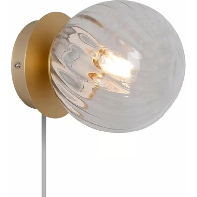 Nordlux Chisell Wandleuchte - Art Deco Messing Glas Nordlux Chisell Wandleuchte - Art Deco Messing Glas
