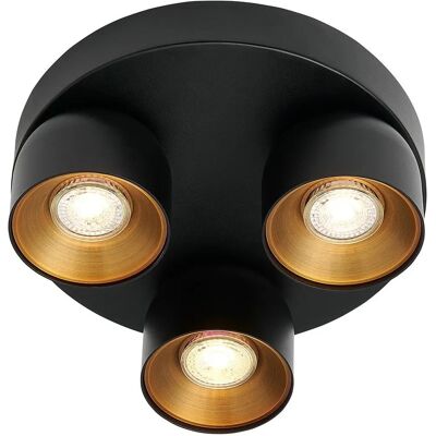 Nordlux Pitcher 3-rondelli - Black Spotlight Nordlux Pitcher 3-rondelli - Black Spotlight