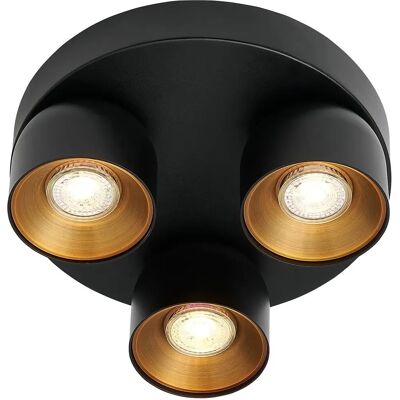 Nordlux Pitcher 3-rondelli - Black Spotlight Nordlux Pitcher 3-rondelli - Black Spotlight