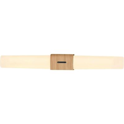 Nordlux Helva LED Badezimmer-Wandleuchte Holzfolie - Wandleuchte Nordlux Helva LED Badezimmer-Wandleuchte Holzfolie - Wandleuchte