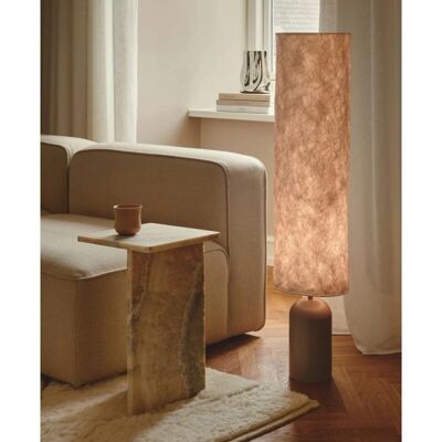 Lampe sur pied Talli de Design For The People - Blanc - Cylindrique Haut - Lampe sur pied - Publicité Lampe sur pied Talli de Design For The People - Blanc - Cylindrique Haut - Lampe sur pied - Publicité