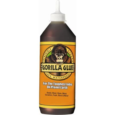 Gorilla Glue Waterproof Polyurethane Adhesive - 1 Litre Gorilla Glue Waterproof Polyurethane Adhesive - 1 Litre