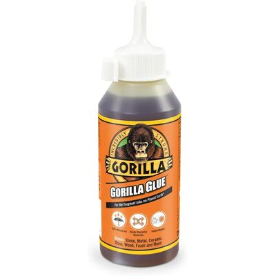 Gorilla Waterproof Polyurethane Glue 115ml - Heavy Duty Adhesive Gorilla Waterproof Polyurethane Glue 115ml - Heavy Duty Adhesive