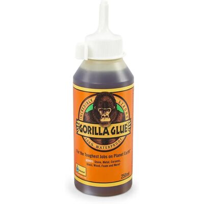 Gorilla Lijm Waterdicht Polyurethaan 250ml Gorilla Lijm Waterdicht Polyurethaan 250ml