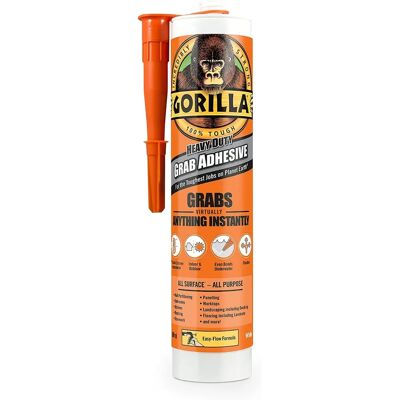 Gorilla Glue Heavy-Duty White Adhesive - 290ml Gorilla Glue Heavy-Duty White Adhesive - 290ml