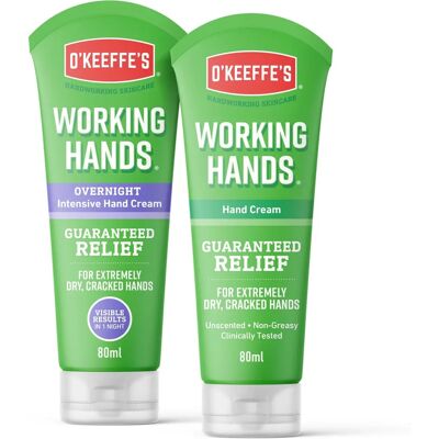 O'Keeffe's - Working Hands Overnight - 80ml - Cream O'Keeffe's - Working Hands Overnight - 80ml - Cream