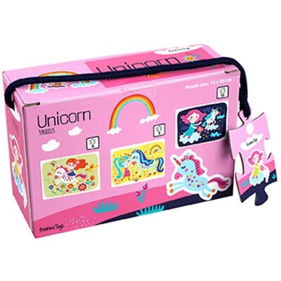 Barbo Toys Kleine Leuchtende - 3 Puzzle - Bildungsspiel Barbo Toys Kleine Leuchtende - 3 Puzzle - Bildungsspiel