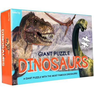 Puzzle dinozaurów Barbo Toys - 120 Elementów - Edukacyjne Puzzle na Podłogę Puzzle dinozaurów Barbo Toys - 120 Elementów - Edukacyjne Puzzle na Podłogę