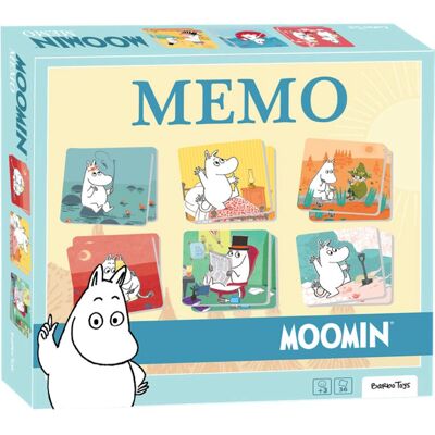 Barbo Toys Moomin Carré Memo - Jeu de cartes - 36 Cartes - 4+ ans - Publicité Barbo Toys Moomin Carré Memo - Jeu de cartes - 36 Cartes - 4+ ans - Publicité