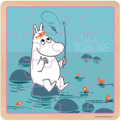 Barbo Toys Mumin Puzzle - 16 Teile Fischer - Puzzle Barbo Toys Mumin Puzzle - 16 Teile Fischer - Puzzle