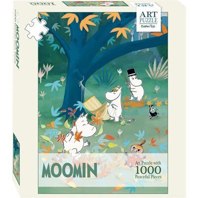 Tove Jansson Moomins Forêt Puzzle - Puzzle - Publicité Tove Jansson Moomins Forêt Puzzle - Puzzle - Publicité