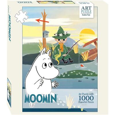 Barbo Toys Moomins na moście - Puzzle 1000 elementów Barbo Toys Moomins na moście - Puzzle 1000 elementów