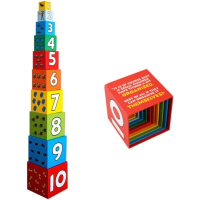 Pippi-stapelkuber från Barbo Toys - Stapelleksak Pippi-stapelkuber från Barbo Toys - Stapelleksak