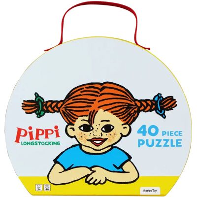 Barbo Toys Pippi Langstrumpf Konturpuzzle 40 Stück - Puzzle Barbo Toys Pippi Langstrumpf Konturpuzzle 40 Stück - Puzzle