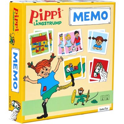 Dänisches Pippi Langstrumpf Memo Kartenspiel - Lernspiel Dänisches Pippi Langstrumpf Memo Kartenspiel - Lernspiel
