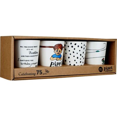 Barbo Toys Pippi Longstocking Mukkusetti - Melamiinimukit Barbo Toys Pippi Longstocking Mukkusetti - Melamiinimukit