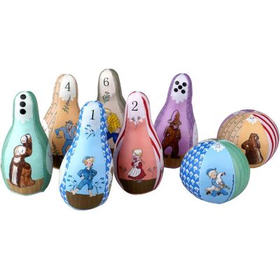 Barbo Toys 8707 Mjukt bowlingset - Leksak bowling Barbo Toys 8707 Mjukt bowlingset - Leksak bowling