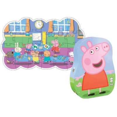 Barbo Toys 8950 Peppa Pig Puzzle - 24 Stück Barbo Toys 8950 Peppa Pig Puzzle - 24 Stück