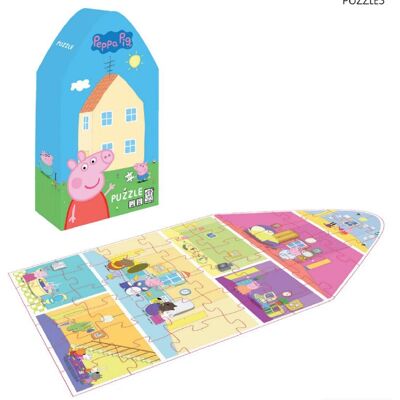 Barbo Toys Peppa Pig Haus Puzzle - 39 Teile - Lernspiel Barbo Toys Peppa Pig Haus Puzzle - 39 Teile - Lernspiel
