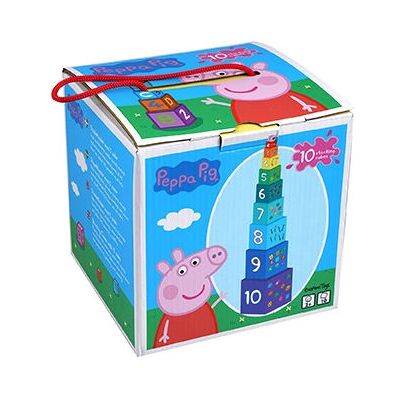 Barbo Toys 8999 Fargerike Greta Gris Stablingsklos - Læringsleke Barbo Toys 8999 Fargerike Greta Gris Stablingsklos - Læringsleke