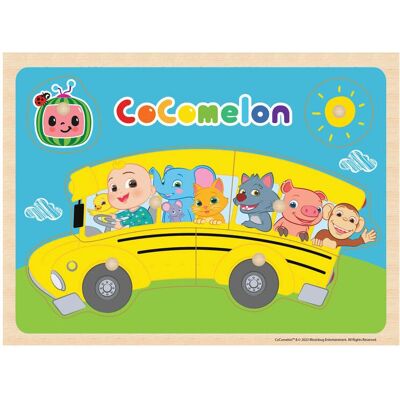 Drewniane puzzle Cocomelon - Zabawka edukacyjna Drewniane puzzle Cocomelon - Zabawka edukacyjna
