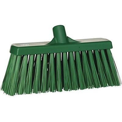 Vikan Green Industrial Floor Broom - Heavy Duty - 109mm Bristles Vikan Green Industrial Floor Broom - Heavy Duty - 109mm Bristles
