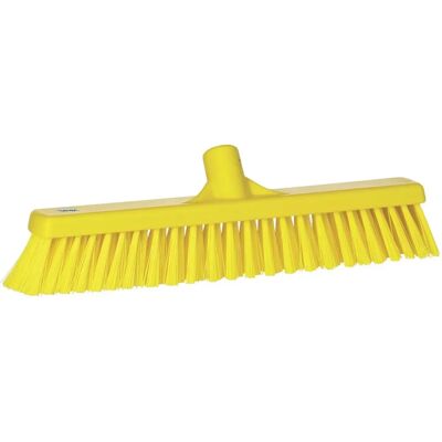 Vikan 3174n Cepillo de Barrido Amarillo - Escoba, 410mm, Cerdas Duras/Morbidas Vikan 3174n Cepillo de Barrido Amarillo - Escoba, 410mm, Cerdas Duras/Morbidas